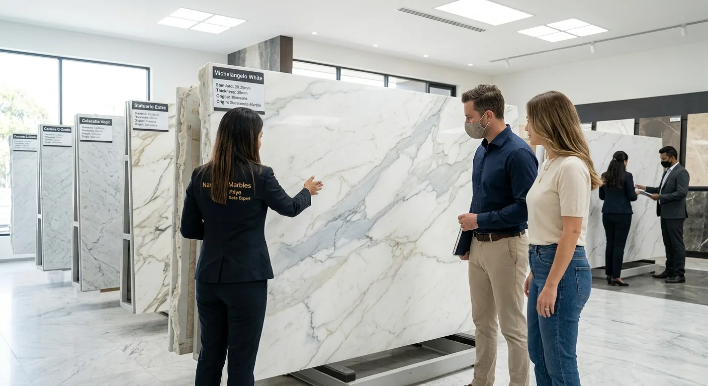 How to Select the Perfect Marble Slab: An Expert’s Guide to Veining, Origin, and Grading