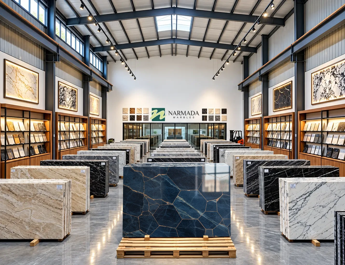 Blue Quartzite - Luxury Natural Marble Slabs Silvassa